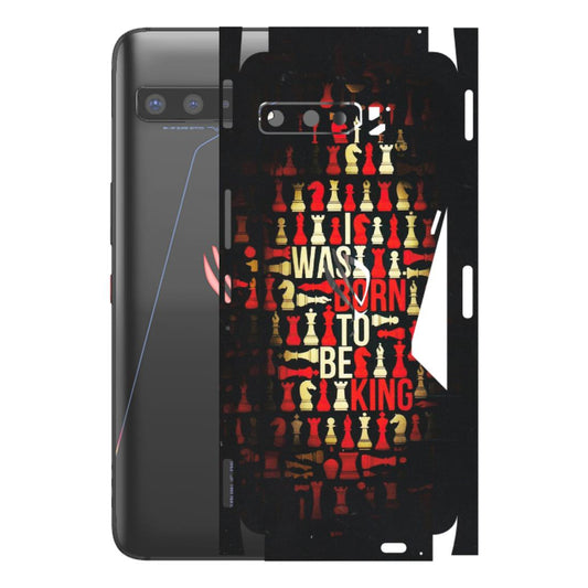 ASUS Phone Skins (All Models) - Born To Be King - Matte Finish (M-73) Asus ROG Phone 3