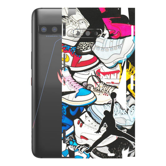 ASUS Phone Skins (All Models) - Jordan Sneakers Fan - Matte Finish (M-80) Asus ROG Phone 3