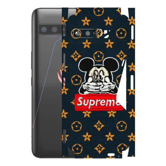 ASUS Phone Skins (All Models) - Mickey Supreme - Matte Finish (M-83) Asus ROG Phone 3