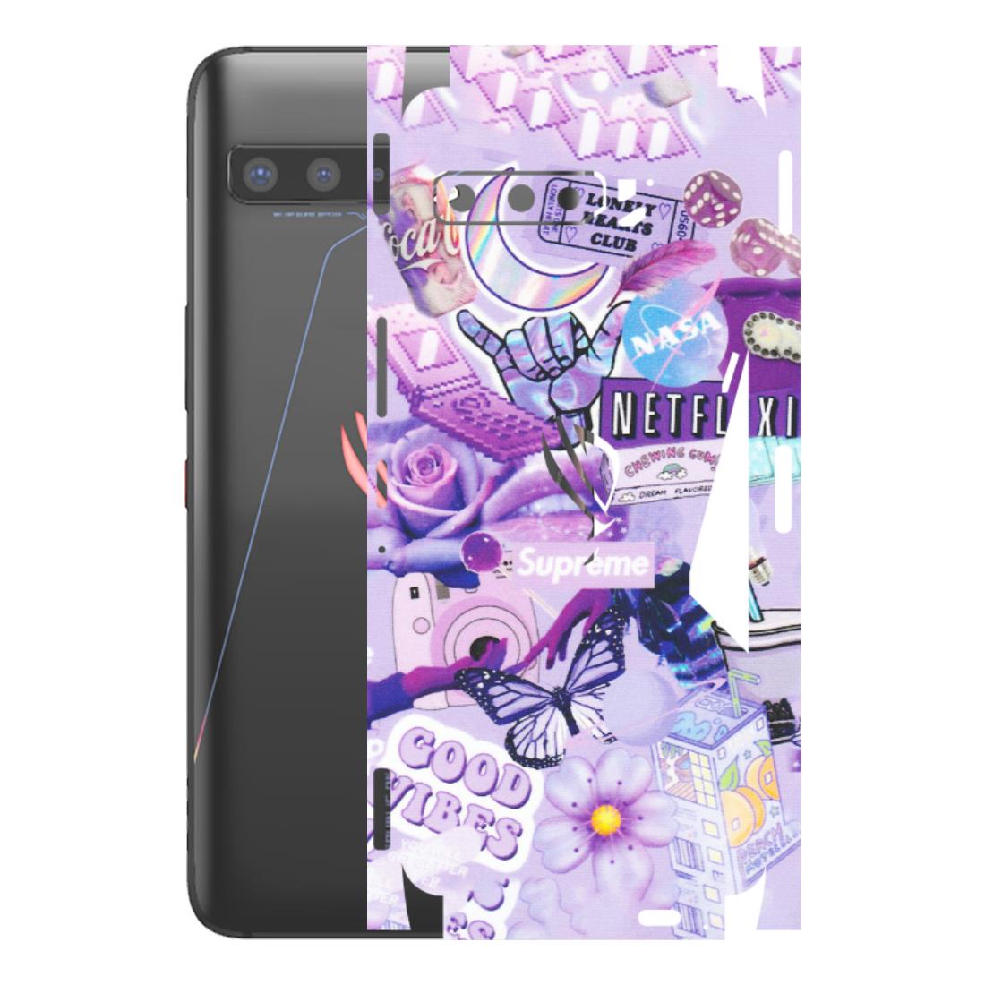 ASUS Phone Skins (All Models) - Supreme Purple Magic - Matte Finish (M-88) Asus ROG Phone 3