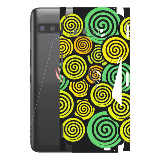 ASUS Phone Skins (All Models) - Crazy Spiral - Matte Finish (M-91) Asus ROG Phone 3