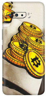 ASUS Phone Skins (All Models) - Billionaire Bitcoin Collection - Matte Finish (M-92) Asus ROG Phone 3