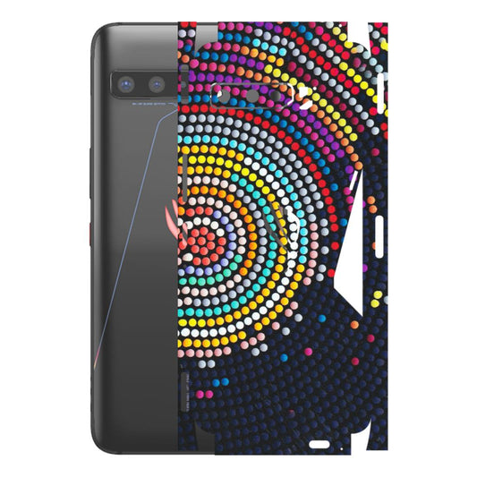 ASUS Phone Skins (All Models) - Rainbow Dot Mandala - Matte Finish (M-97) Asus ROG Phone 3