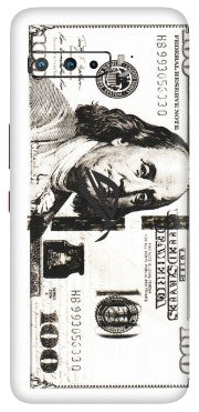 ASUS Phone Skins (All Models) - 100 Dollar Currency - Transparent Finish (T-01) Asus ROG Phone 3