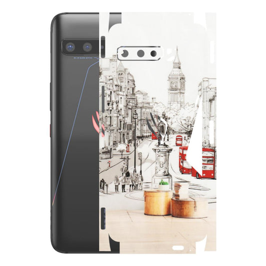ASUS Phone Skins (All Models) - London Street - Transparent Finish (T-02) Asus ROG Phone 3