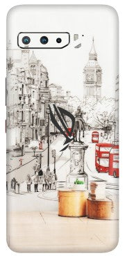 ASUS Phone Skins (All Models) - London Street - Transparent Finish (T-02) Asus ROG Phone 3