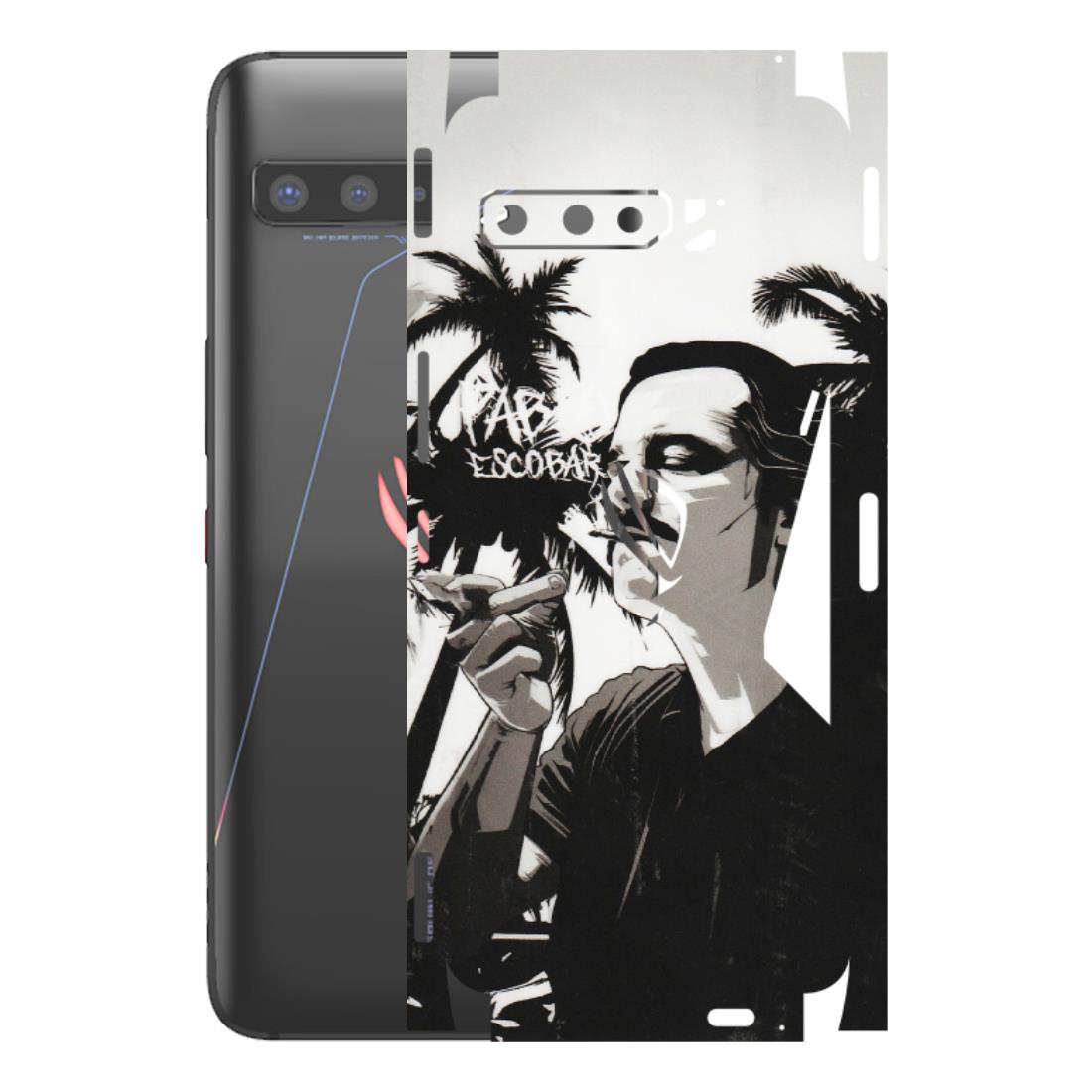 ASUS Phone Skins (All Models) - Pab Escobar - Transparent Finish (T-05) Asus ROG Phone 3