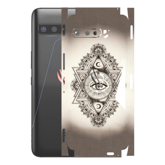 ASUS Phone Skins (All Models) - Illuminati Great Eye - Transparent Finish (T-14) Asus ROG Phone 3