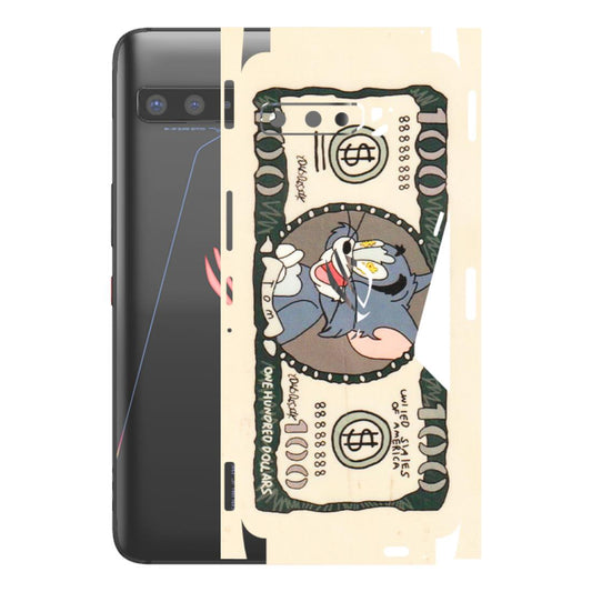 ASUS Phone Skins (All Models) - One Hundred Dollar Tom - Transparent Finish (T-16) Asus ROG Phone 3
