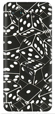 ASUS Phone Skins (All Models) - Big Black Dices - 3D Embossed Finish (L-106) Asus ROG Phone 5