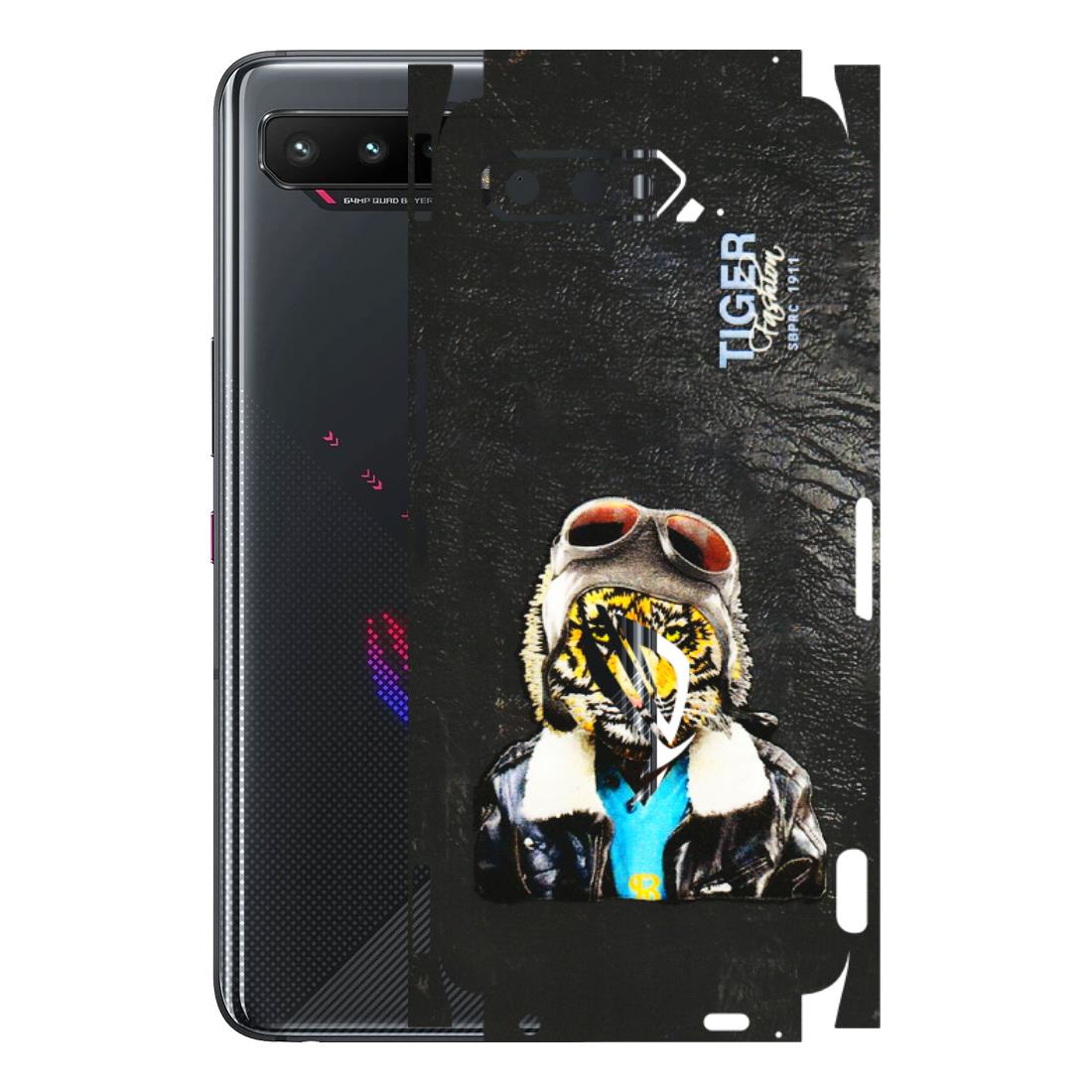 ASUS Phone Skins (All Models) - Rider Tiger - 3D Embossed Finish (L-113) Asus ROG Phone 5