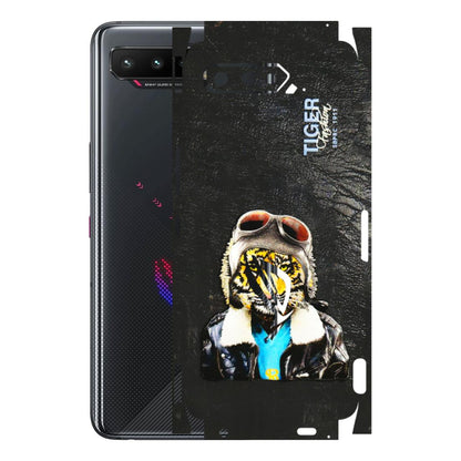 ASUS Phone Skins (All Models) - Rider Tiger - 3D Embossed Finish (L-113) Asus ROG Phone 5