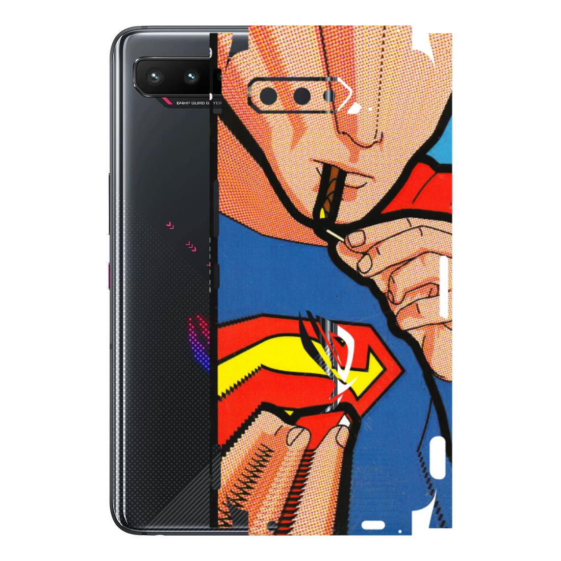 ASUS Phone Skins (All Models) - Superman Sutta - 3D Embossed Finish (L-130) Asus ROG Phone 5