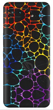ASUS Phone Skins (All Models) - Abstract Art MultiColour - 3D Embossed Finish (L-133) Asus ROG Phone 5