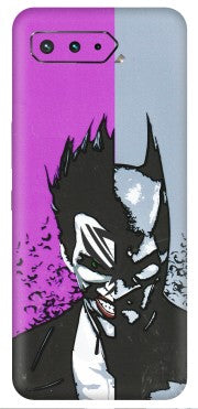 ASUS Phone Skins (All Models) - Batman & Joker - 3D Embossed Finish (L-143) Asus ROG Phone 5