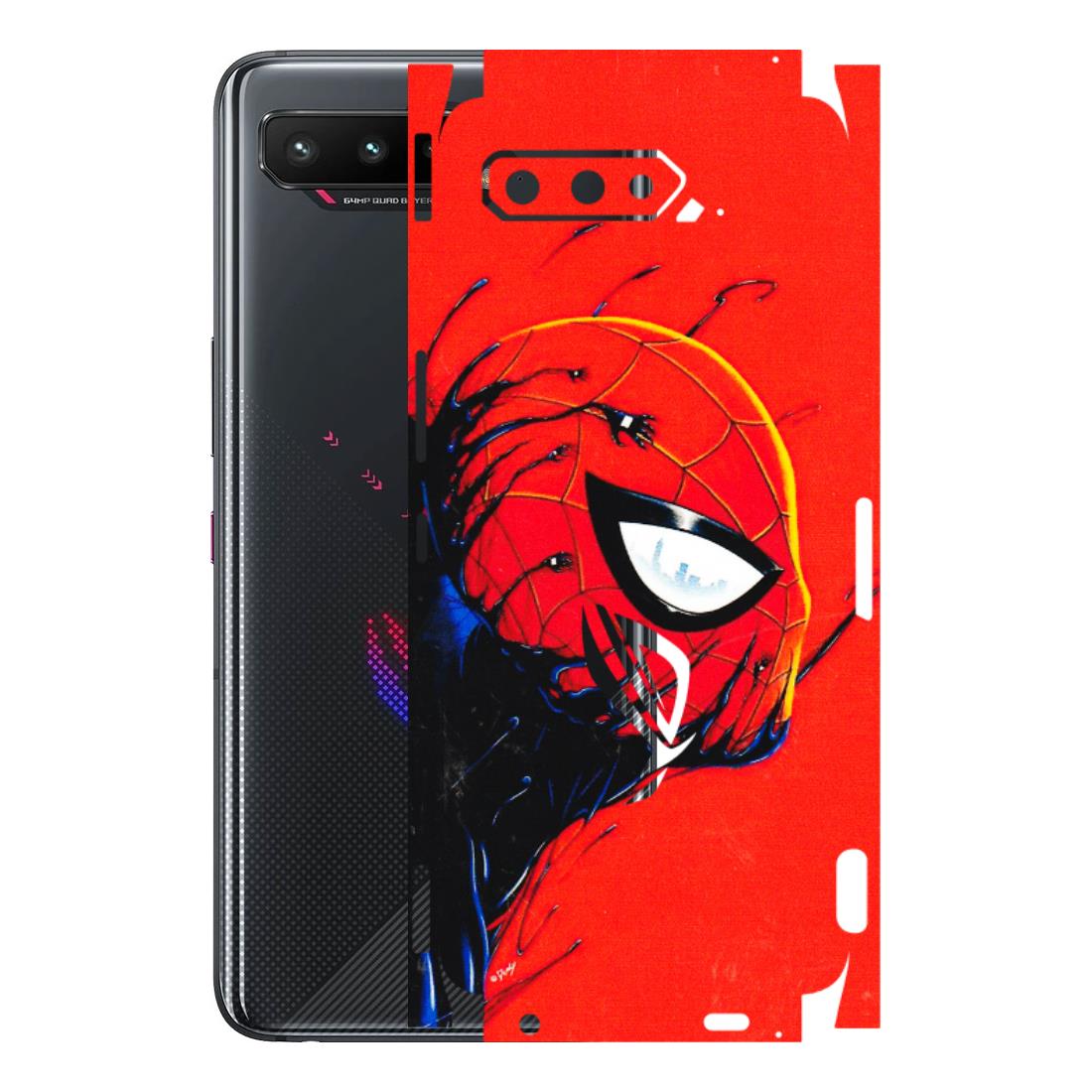 ASUS Phone Skins (All Models) - Spiderman Face Venom - 3D Embossed Finish (L-165) Asus ROG Phone 5