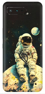 ASUS Phone Skins (All Models) - Astronaut in Space - 3D Embossed Finish (L-16) Asus ROG Phone 5