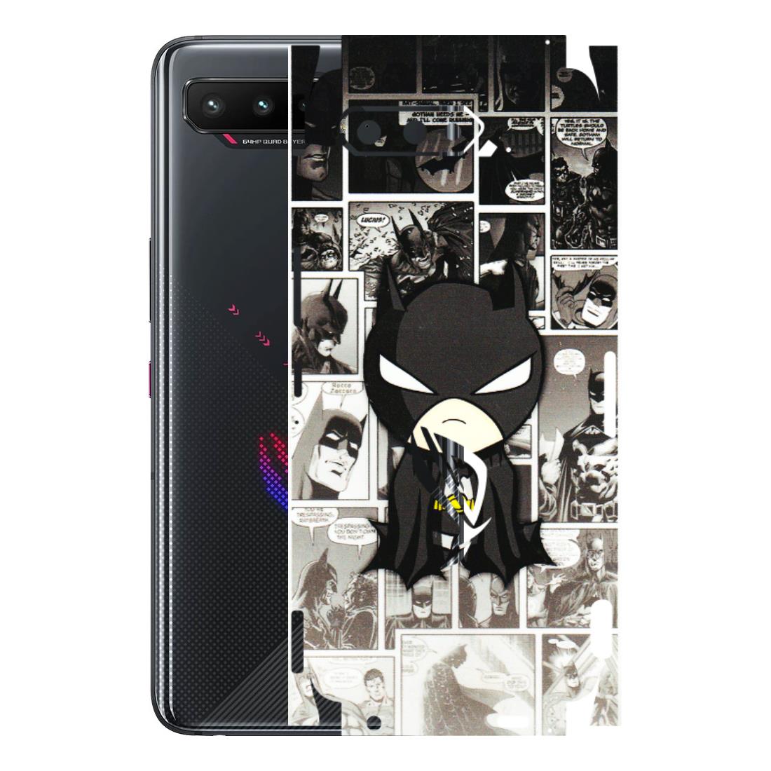 ASUS Phone Skins (All Models) - Toon Batman - 3D Embossed Finish (L-182) Asus ROG Phone 5