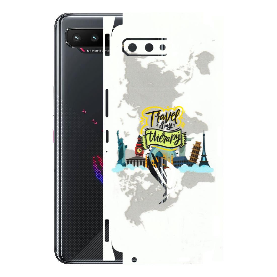 ASUS Phone Skins (All Models) - Travel Therapy - 3D Embossed Finish (L-199) Asus ROG Phone 5