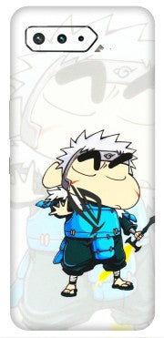 ASUS Phone Skins (All Models) - Angry Young Shinchan - 3D Embossed Finish (L-226) Asus ROG Phone 5