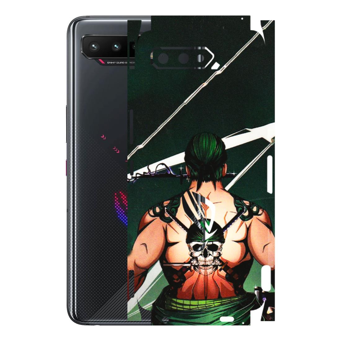 ASUS Phone Skins (All Models) - Zoro Anime - 3D Embossed Finish (L-23) Asus ROG Phone 5