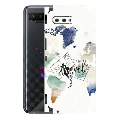 ASUS Phone Skins (All Models) - Travel The World - 3D Embossed Finish (L-232) Asus ROG Phone 5