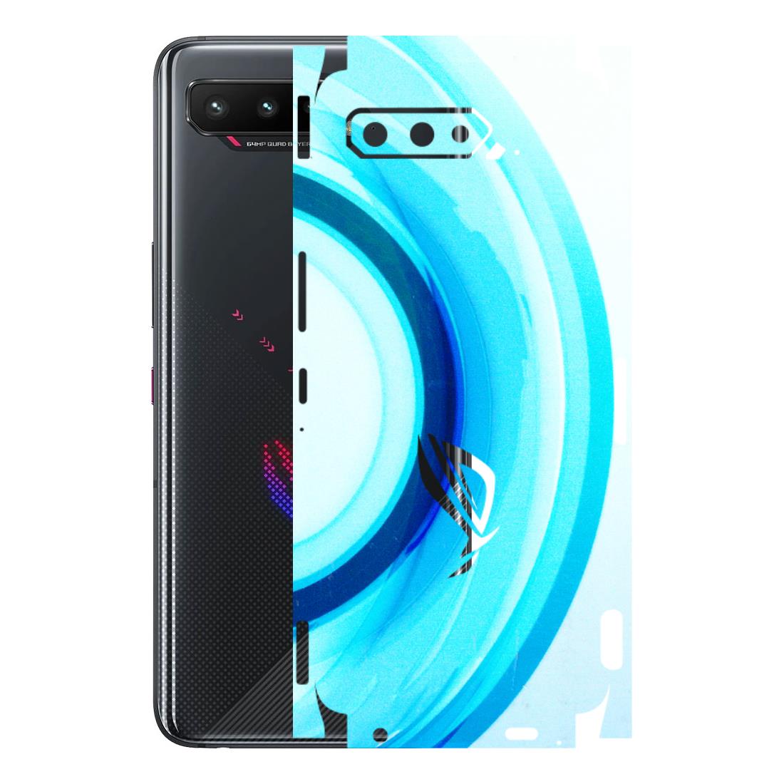 ASUS Phone Skins (All Models) - The Blue Curve - 3D Embossed Finish (L-244) Asus ROG Phone 5