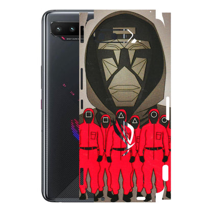 ASUS Phone Skins (All Models) - Squid Game Hero - 3D Embossed Finish (L-245) Asus ROG Phone 5