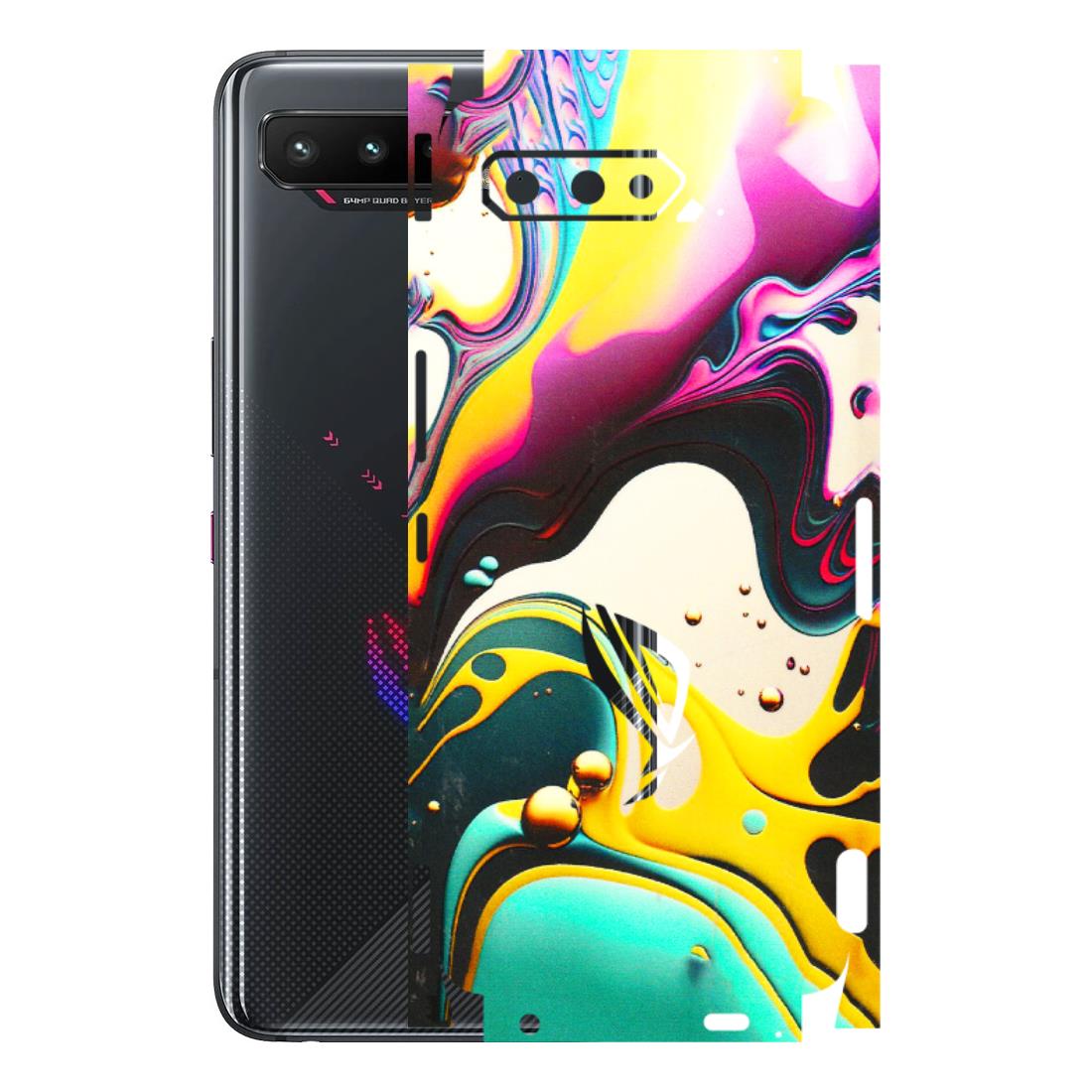 ASUS Phone Skins (All Models) - Multicolor Abstract pattern - 3D Embossed Finish (L-254) Asus ROG Phone 5