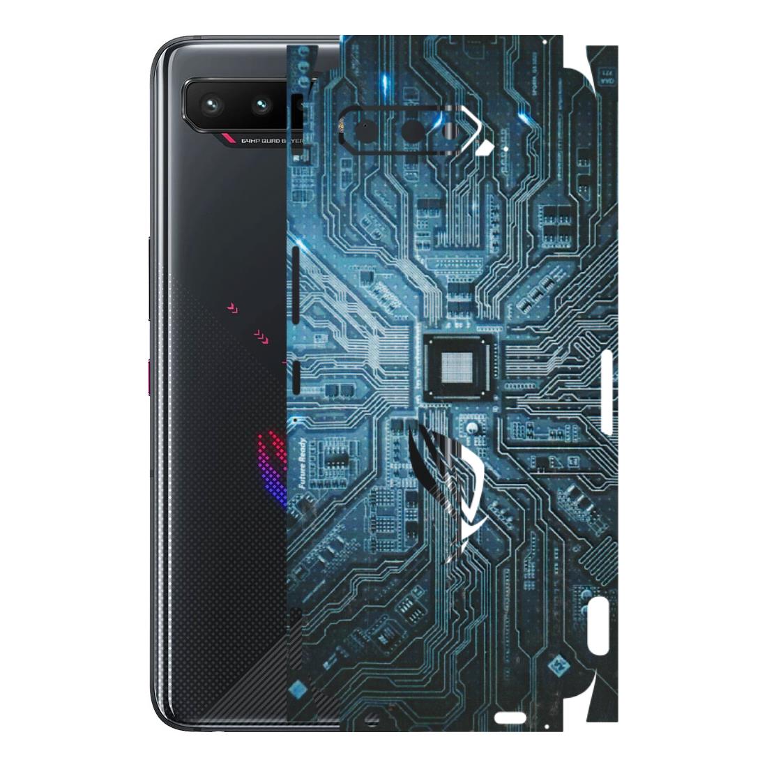 ASUS Phone Skins (All Models) - Original Circuit - 3D Embossed Finish (L-267) Asus ROG Phone 5