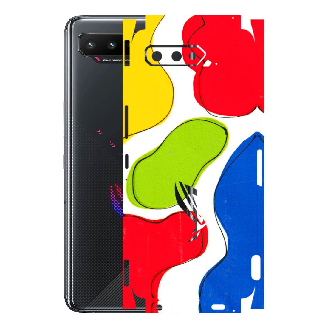 ASUS Phone Skins (All Models) - RGB Colour Paint - 3D Embossed Finish (L-284) Asus ROG Phone 5