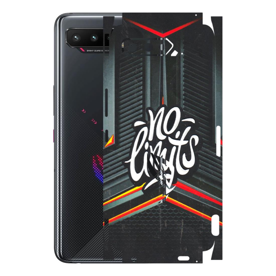 ASUS Phone Skins (All Models) - No Limits - 3D Embossed Finish (L-286) Asus ROG Phone 5