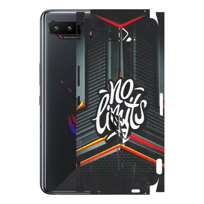 ASUS Phone Skins (All Models) - No Limits - 3D Embossed Finish (L-286) Asus ROG Phone 5
