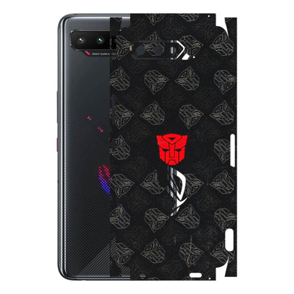 ASUS Phone Skins (All Models) - Transformers Devastation - 3D Embossed Finish (L-301) Asus ROG Phone 5