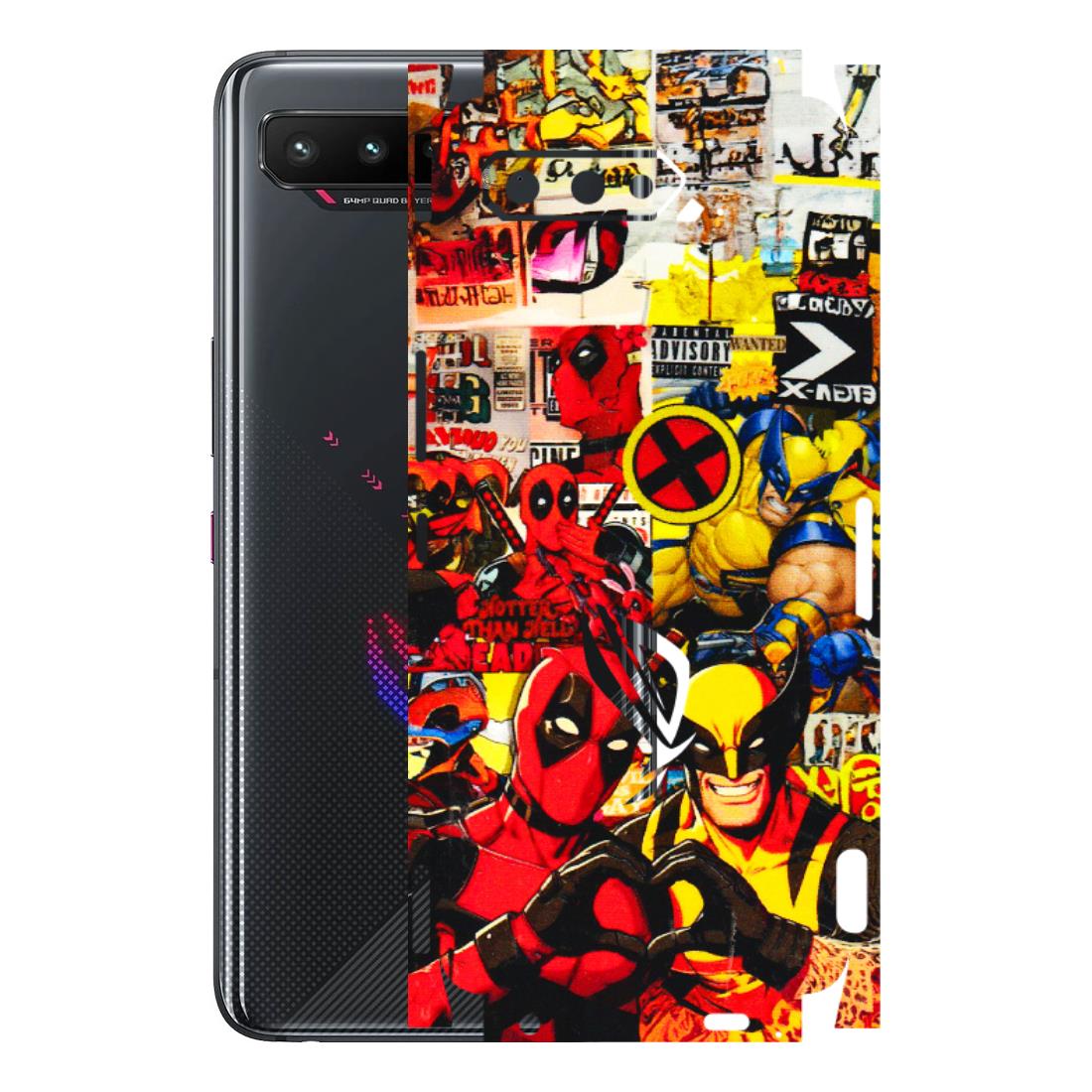 ASUS Phone Skins (All Models) - Spidy Wolverine - 3D Embossed Finish (L-310) Asus ROG Phone 5