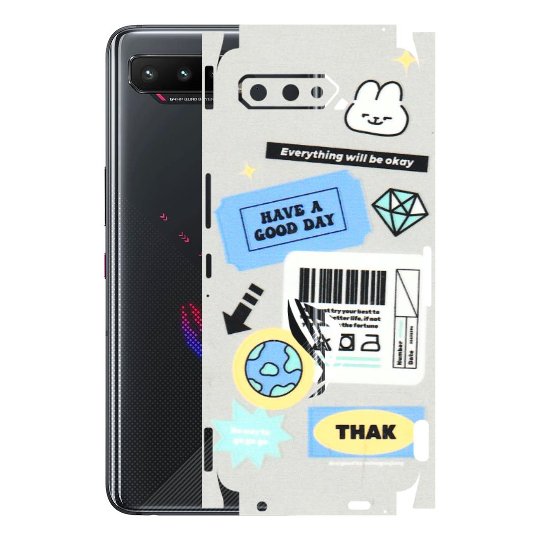ASUS Phone Skins (All Models) - Will Be Okay Design - 3D Embossed Finish (L-316) Asus ROG Phone 5