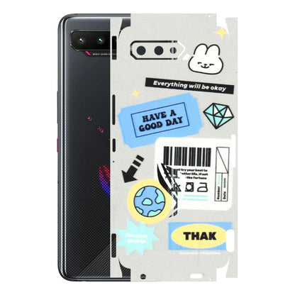 ASUS Phone Skins (All Models) - Will Be Okay Design - 3D Embossed Finish (L-316) Asus ROG Phone 5