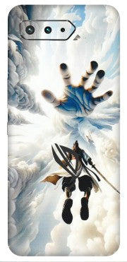ASUS Phone Skins (All Models) - Big Hand With Monkey King - 3D Embossed Finish (L-323) Asus ROG Phone 5