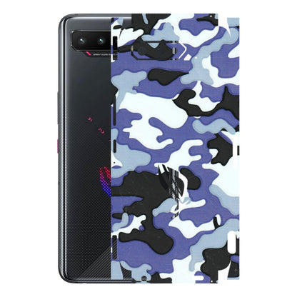 ASUS Phone Skins (All Models) - Powerfull Military Camoflauge - 3D Embossed Finish (L-49) Asus ROG Phone 5