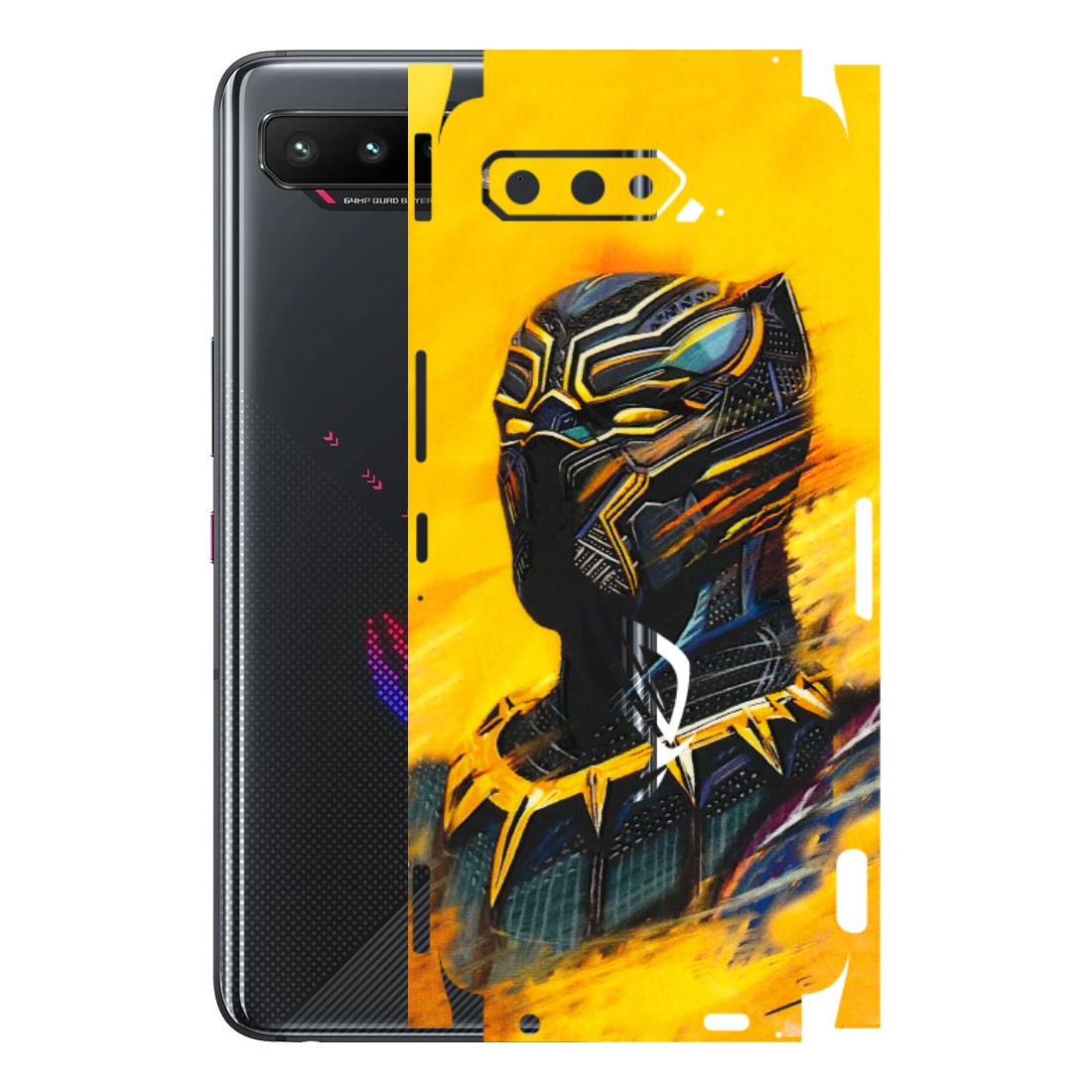 ASUS Phone Skins (All Models) - Yellow Panther - 3D Embossed Finish (L-54) Asus ROG Phone 5