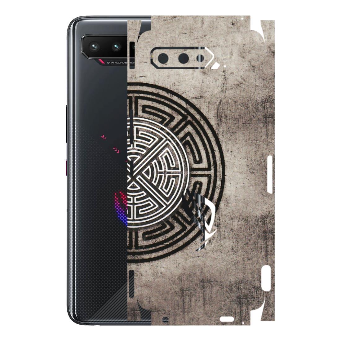 ASUS Phone Skins (All Models) - Mysterious Circular Design - 3D Embossed Finish (L-63) Asus ROG Phone 5
