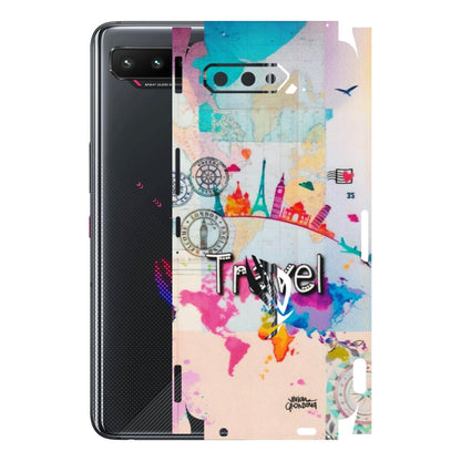 ASUS Phone Skins (All Models) - Travel The Wonders - Matte Finish (M-108) Asus ROG Phone 5