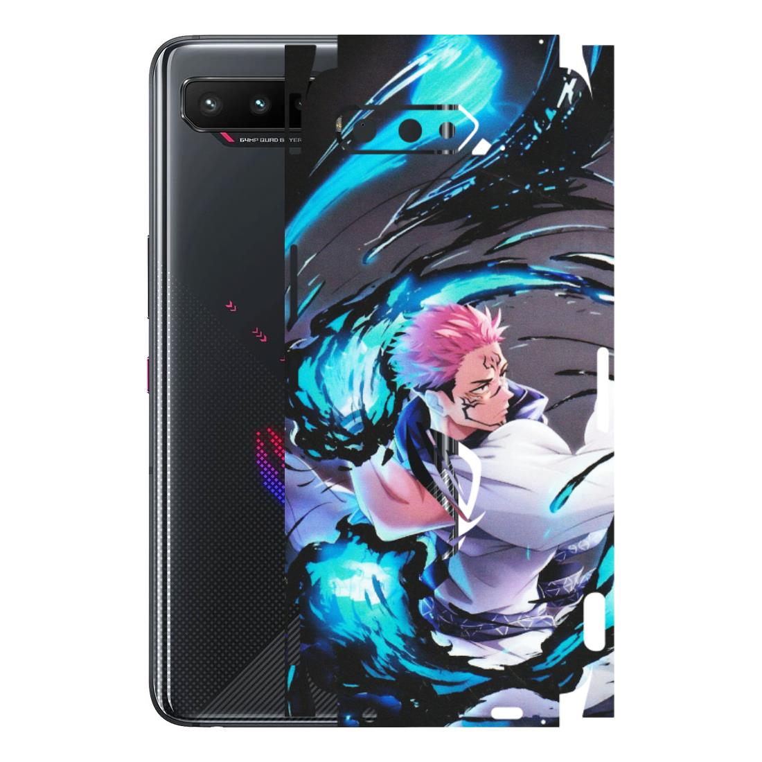 ASUS Phone Skins (All Models) - New Jujutsu Kaisen Grey Blue Anime - Matte Finish (M-127) Asus ROG Phone 5