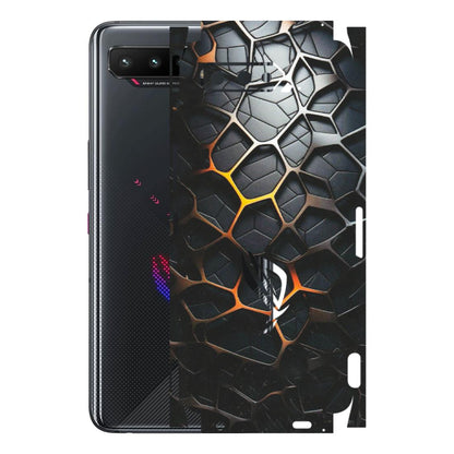 ASUS Phone Skins (All Models) - New Abstract Graphite Tiles - Matte Finish (M-130) Asus ROG Phone 5