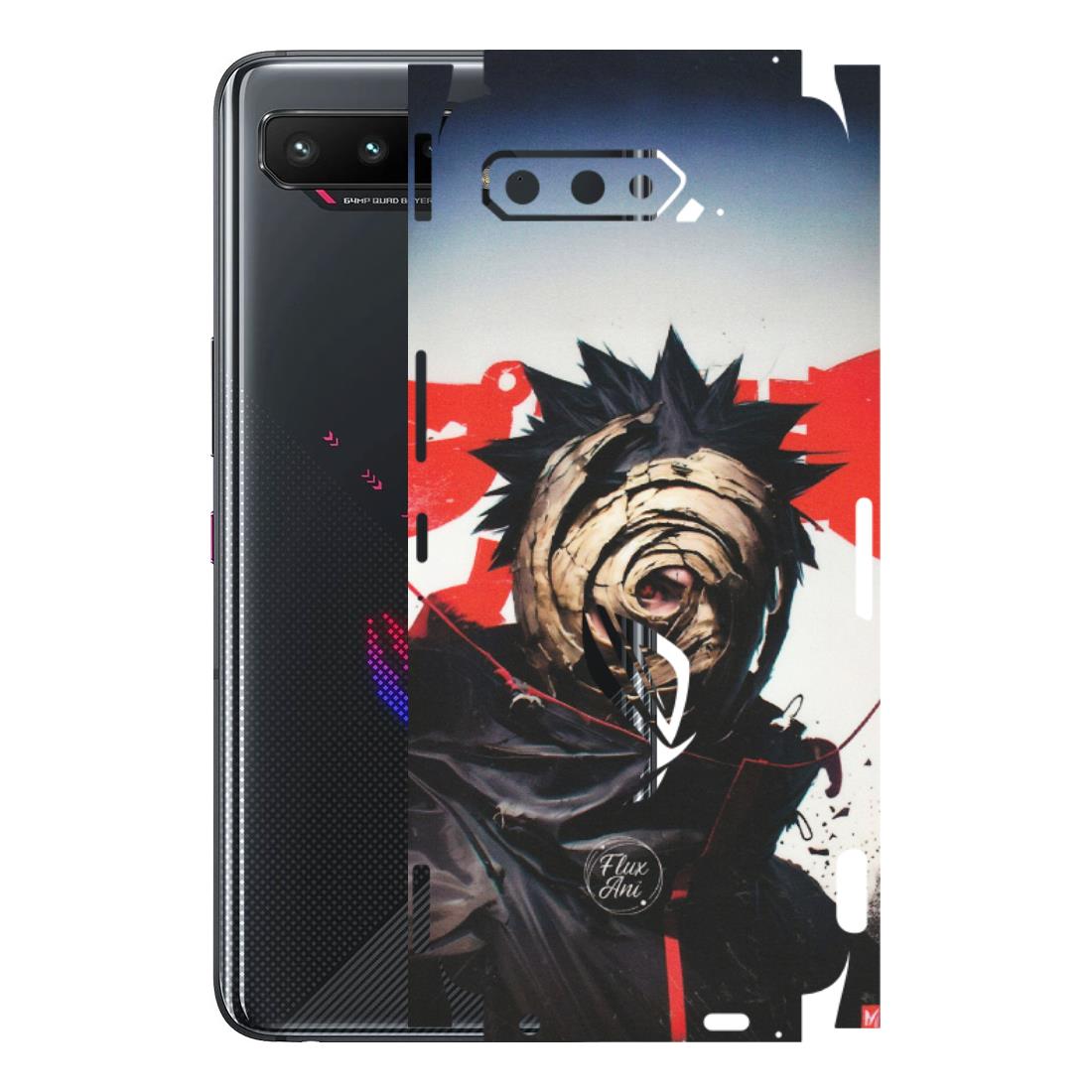 ASUS Phone Skins (All Models) - Obito Uchiha Cool Anime - Matte Finish (M-134) Asus ROG Phone 5