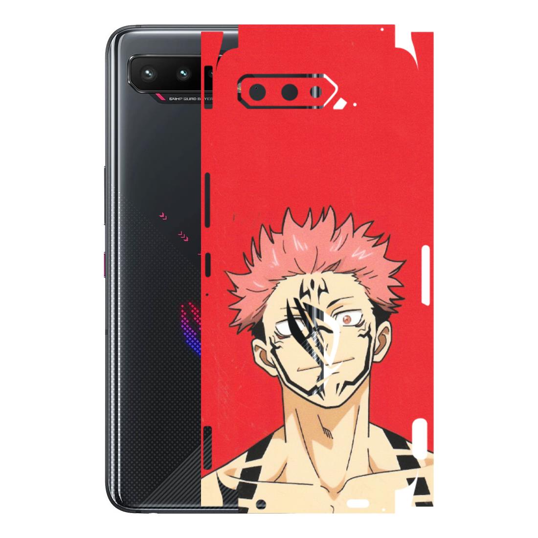 ASUS Phone Skins (All Models) - Ryomen Sukuna Fun Anime - Matte Finish (M-153) Asus ROG Phone 5