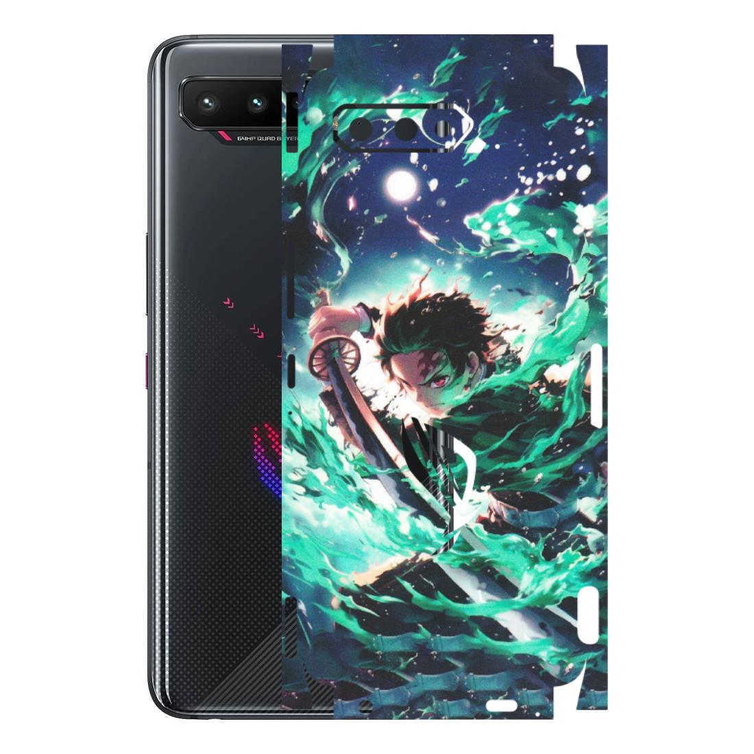 ASUS Phone Skins (All Models) - Sword Fighter Anime - Matte Finish (M-29) Asus ROG Phone 5