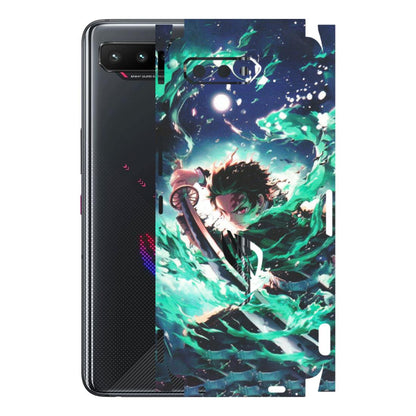 ASUS Phone Skins (All Models) - Sword Fighter Anime - Matte Finish (M-29) Asus ROG Phone 5
