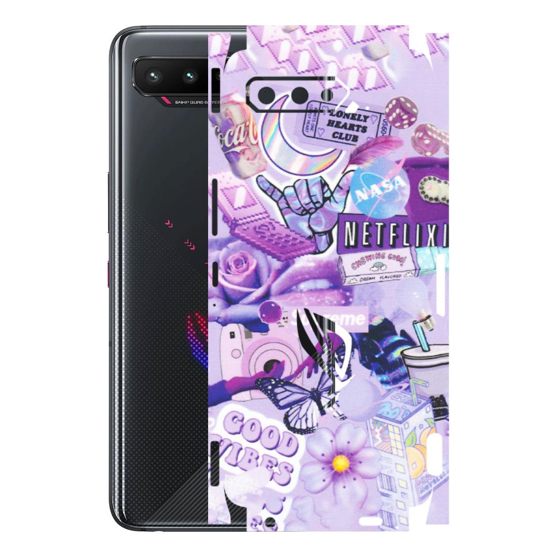 ASUS Phone Skins (All Models) - Supreme Purple Magic - Matte Finish (M-88) Asus ROG Phone 5