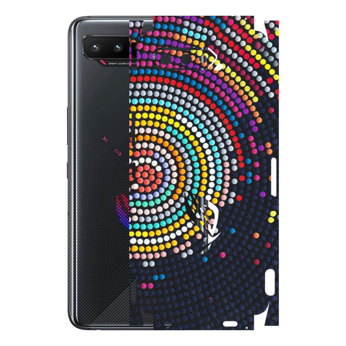 ASUS Phone Skins (All Models) - Rainbow Dot Mandala - Matte Finish (M-97) Asus ROG Phone 5